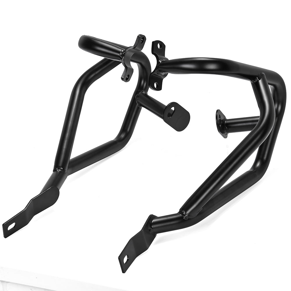 Wolfline For Kawasaki Versys 650 2022 2023 Upper Lower Engine Guard Highway Crash Bar Motorcycle Frame Protection Bumper Versys650 KLE650 Accessories