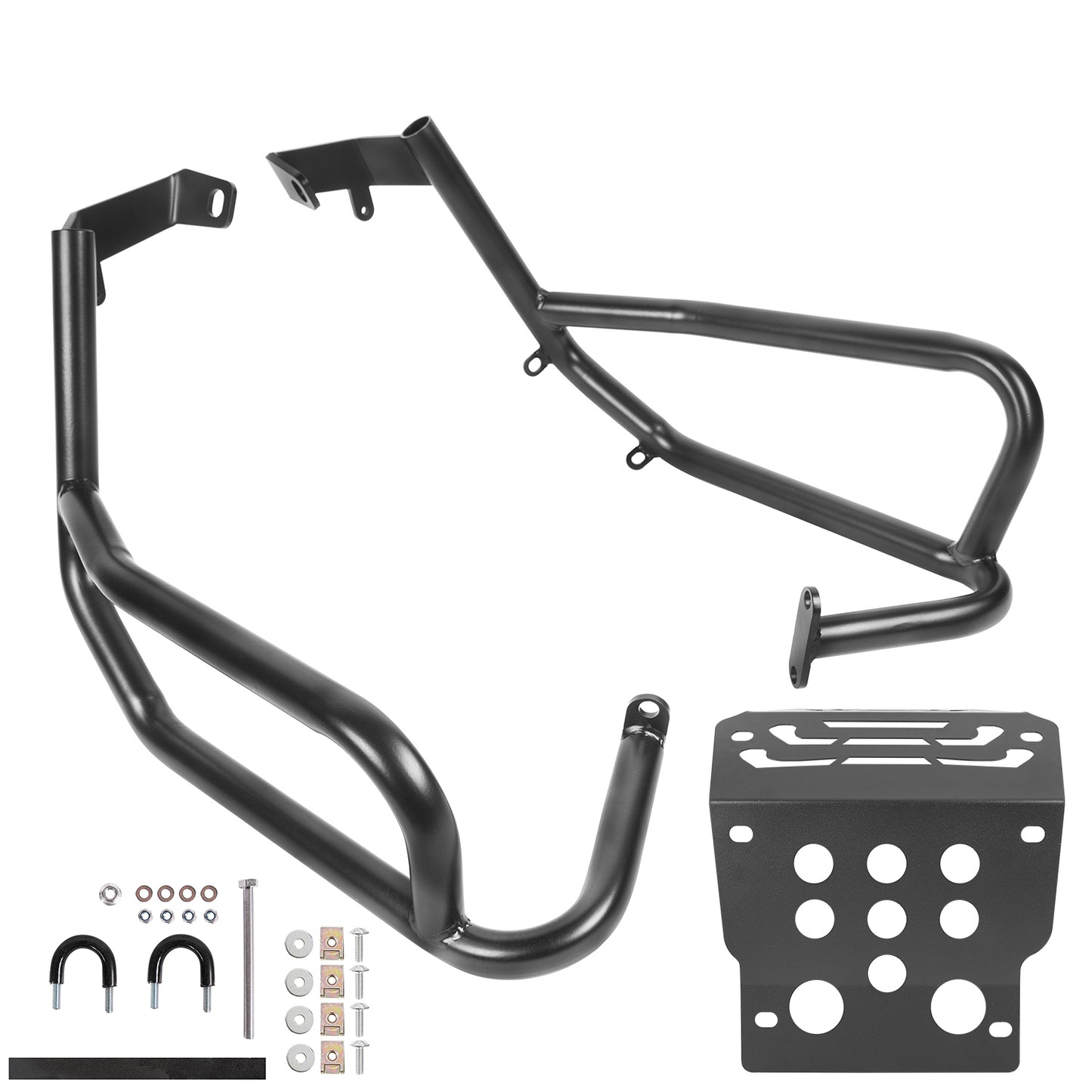 Wolfline for Honda CRF250 CRF 250 Rally 2017-2020 2019 Engine Guard Highway Crash Bar Motorcycle Frame Protection Lower Bumper Skid Plate