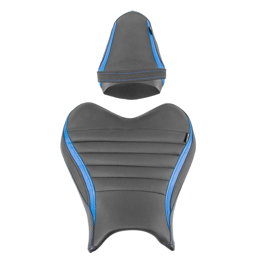 WOLFLINE Motorcycle Driver Passenger Comfort Seat for Yamaha YZF-R7 YZFR7 YZF R7 2019 2020 2021 2022 2023 2024 2025