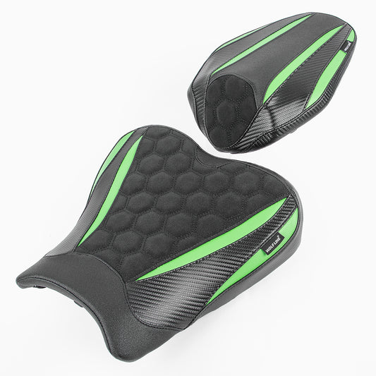 WOLFLINE Motorcycle Driver Passenger Comfort Seat for Kawasaki Ninja ZX4R ZX4RR ZX 4R 4RR ZX-4R ZX-4RR 2023 2024 2025 2026