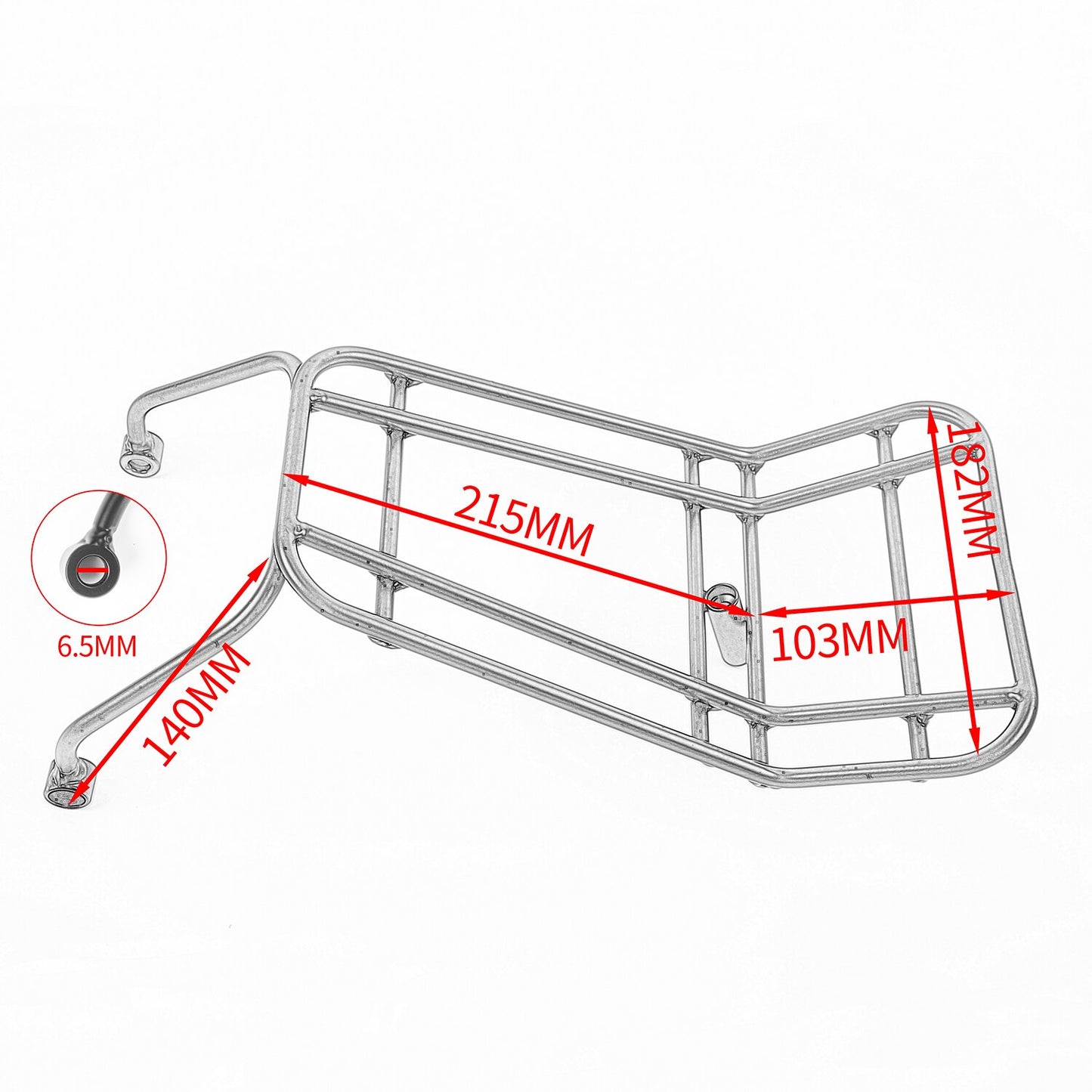 Wolfline CT125 Center Shelf Rack Middle Luggage Rack for Honda Hunter Cub CT 125 2020 2021 2022 2023 Motorcycle Foot Pedal Bracket
