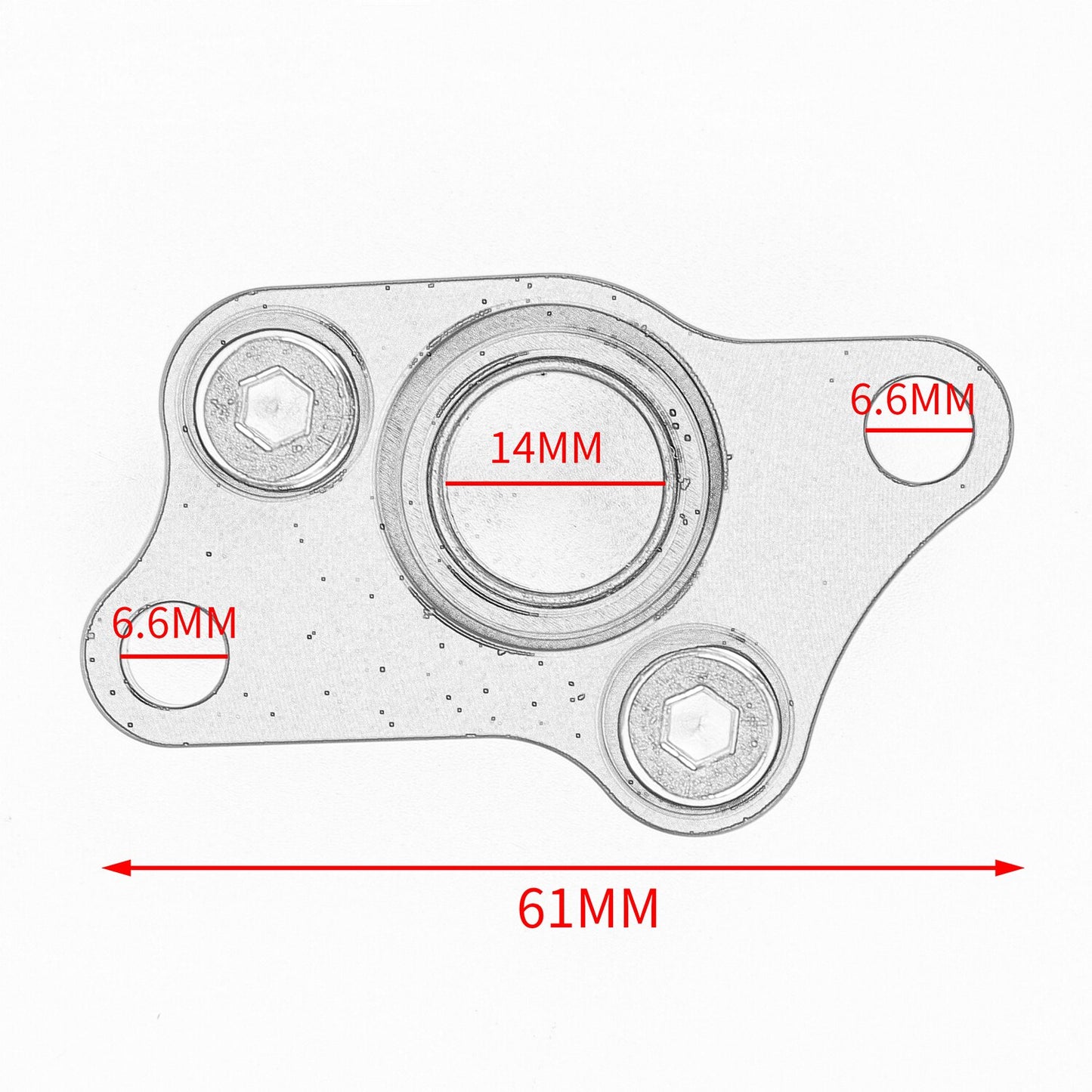 Wolfline Change Rod Shaft Bracket Gear Stabilizer Holder Shift Holder Support Kit For Kawasaki Ninja ZX-25R 2020 2021 2022 2023 Parts