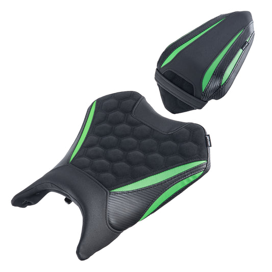 Wolfline Passenger Driver Seat Cover for 2024-2026 Kawasaki Ninja 500 Z500 SE ABS 2025