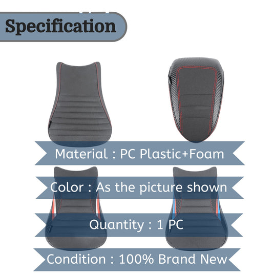 Motorcycle Front Driver Seat Cover For BMW S1000RR 2019-2023 S1000 S 1000 RR 2020 2021 2022 Rear Passenger Cushion Pillion Hump Cowl Fairing