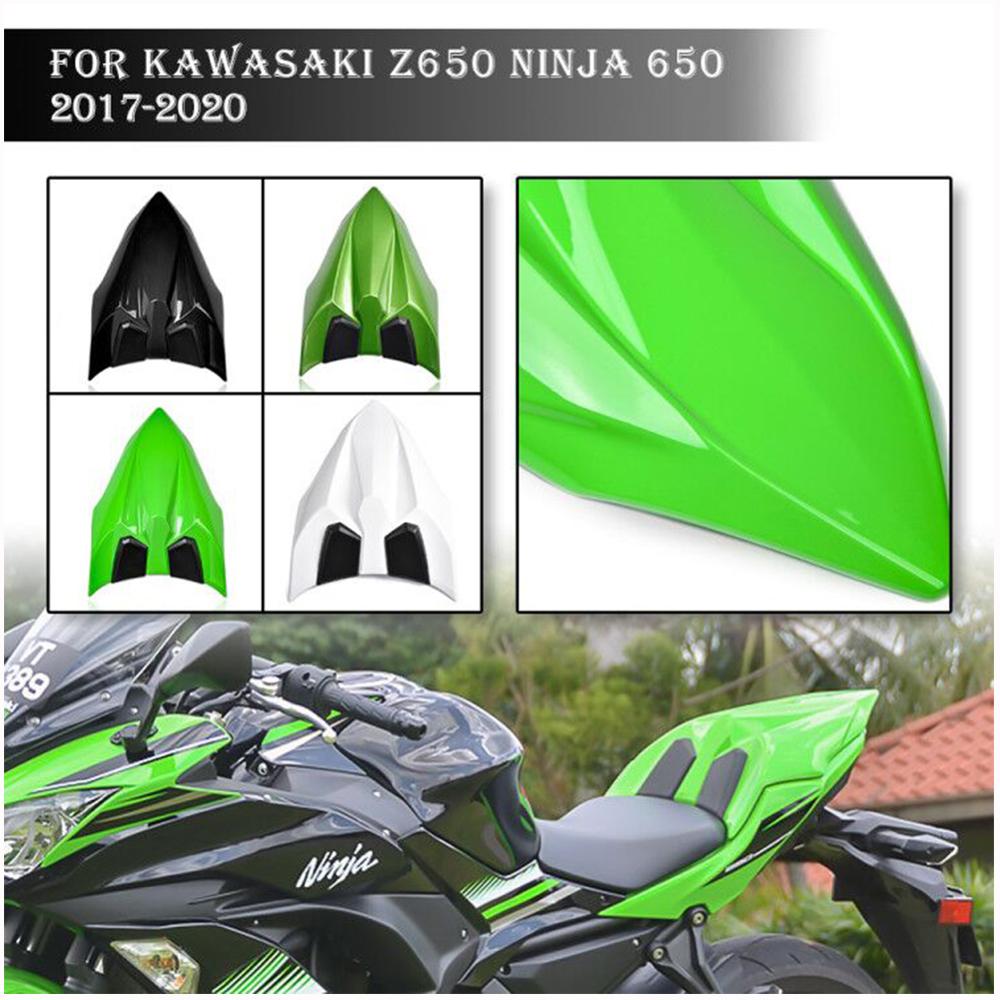 Rear Solo Seat Cover For Kawasaki Ninja650 Z650 Pillion Passenger Hard Solo Seat Cowl Hump Fairing Ninja 650 Z 650 2017 2018 2019 2020 2021 2022 2023