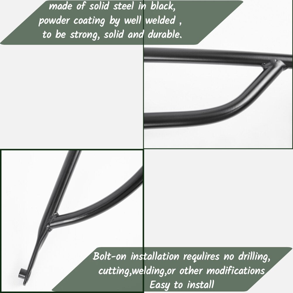 Wolfline For Vespa Primavera 50 125 150 2014-2023 Rear Passenger Crash Bar Sprint150 Sprint 150 Motorcycle Frame Protection Bumper