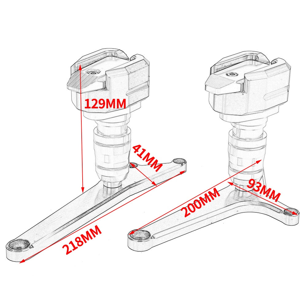 Wolfline Frame Sliders For KTM RC390 2013 2014 2015 2016 2017 2018 2019 RC 390 Engine Stator Guard Protective Crash Cover Body Protector