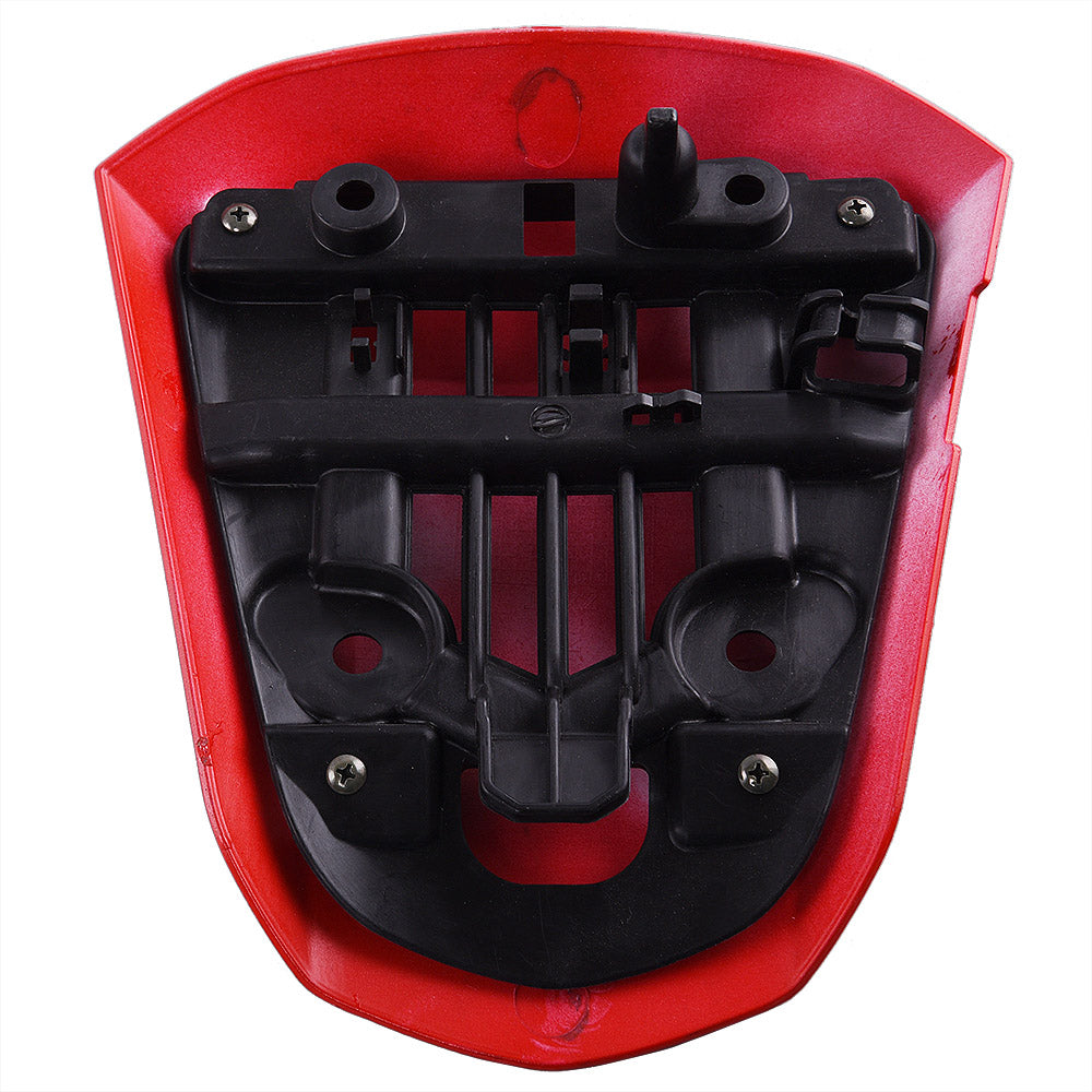 Wolfline Motorcycle Rear Seat Cover Cowl Solo Fairing for Suzuki GSXR 1000 GSX-R1000 2017-2023 2019 2020 2021 GSXR1000 Pillion Carbon Red