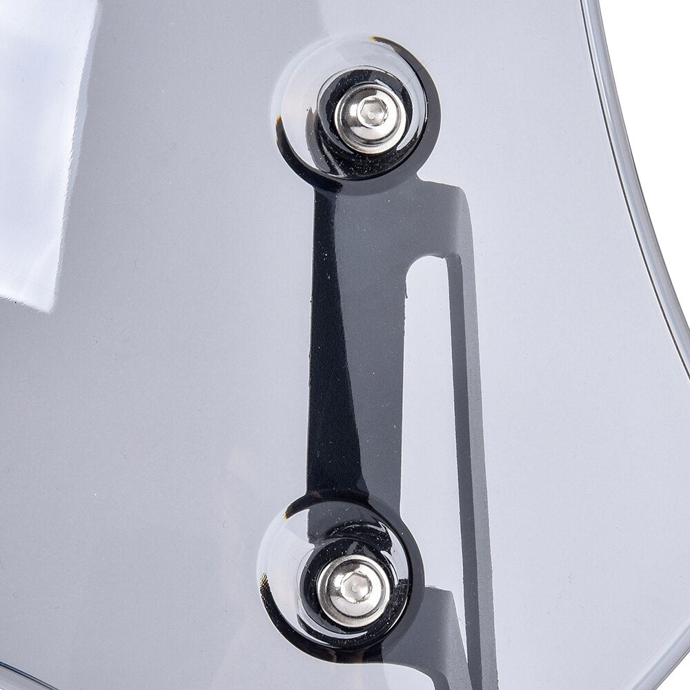 Motorcycle Windscreen Windshield Air Flow Deflector Flyscreen For Harley Dyna FXDF Street Bob Super Glide Softail Deluxe 500 750