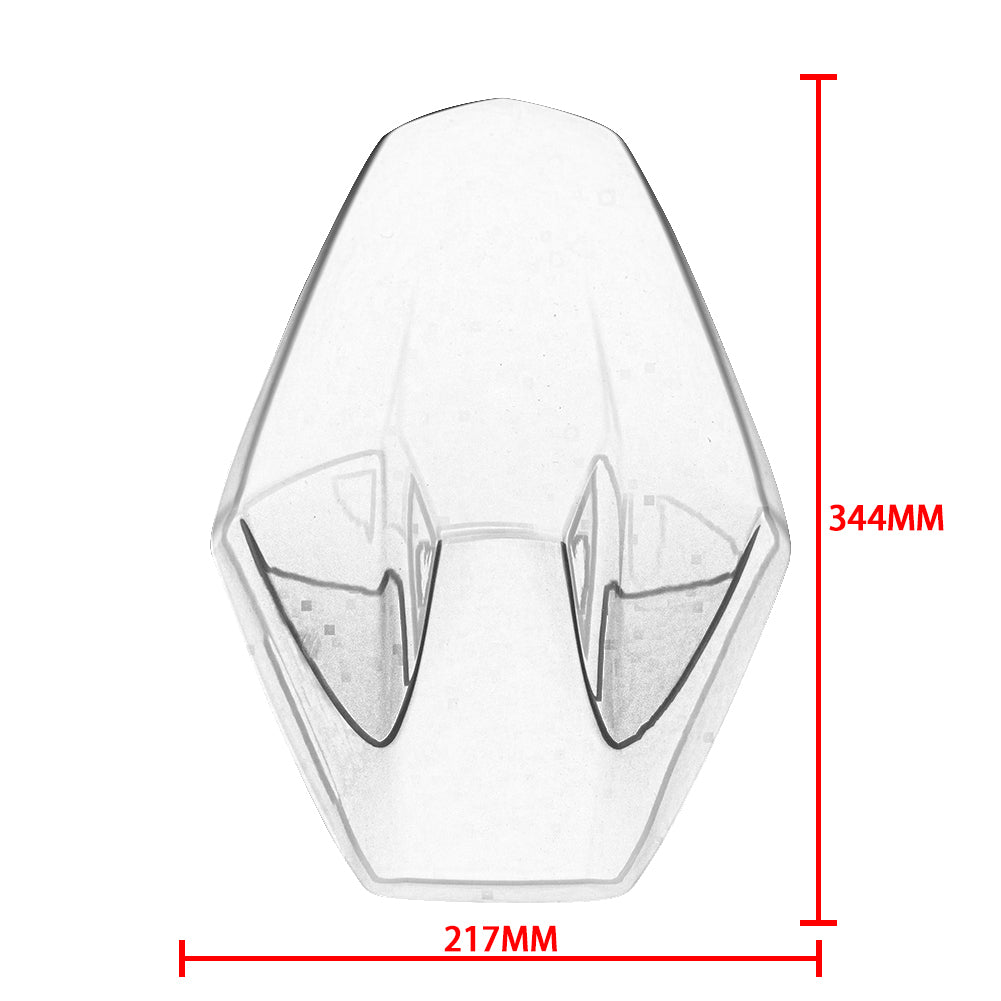 Wolfline Motorcycle Rear Pillion Passenger Hard Solo Seat Cowl Back Hump Faring Tail Cover For Kawasaki Z H2 SE 2020 2021 2022