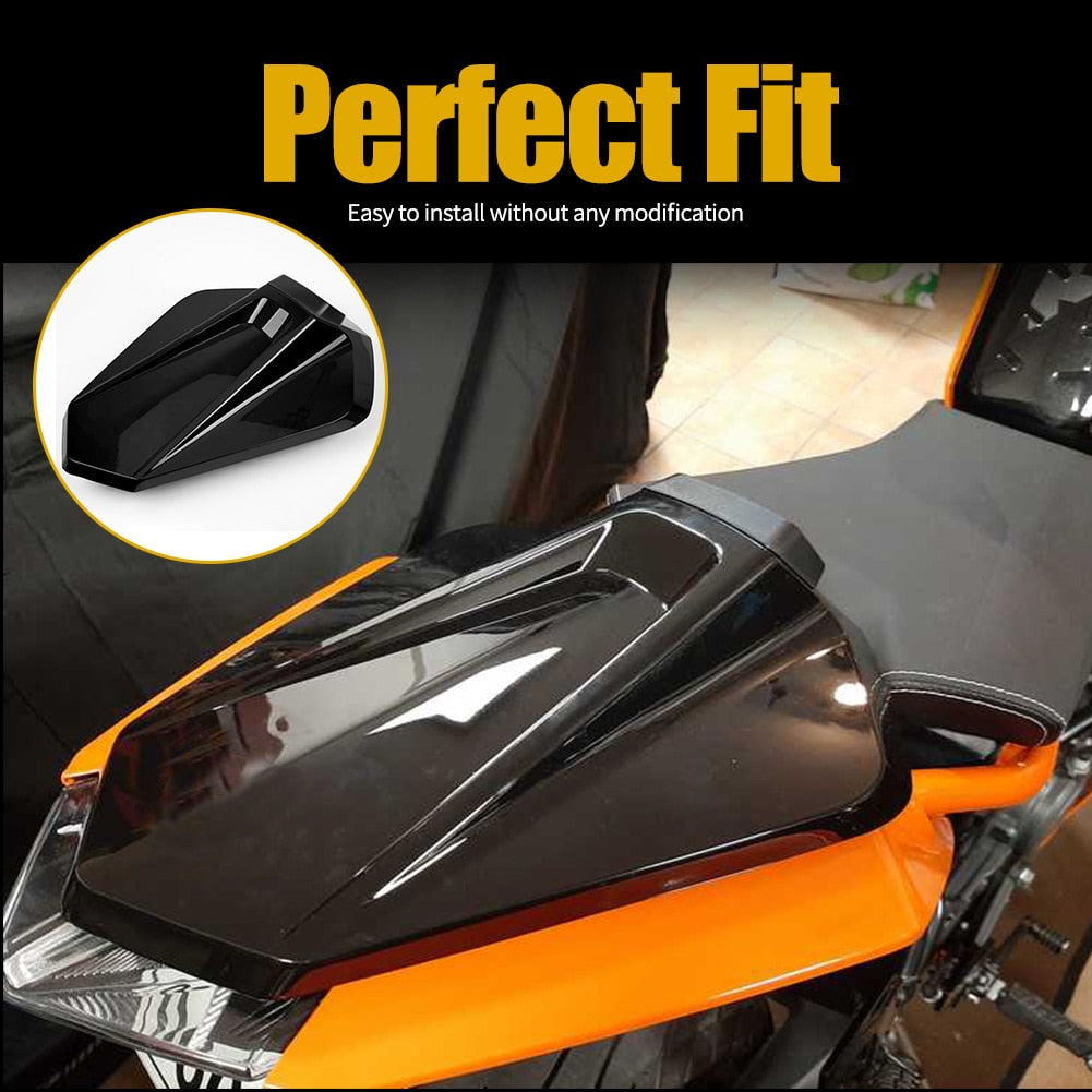 Rear Passenger Pillion Solo Seat Cover For KTM 125 250 390 Duke 2017-2022 2018 2019 2020 2021