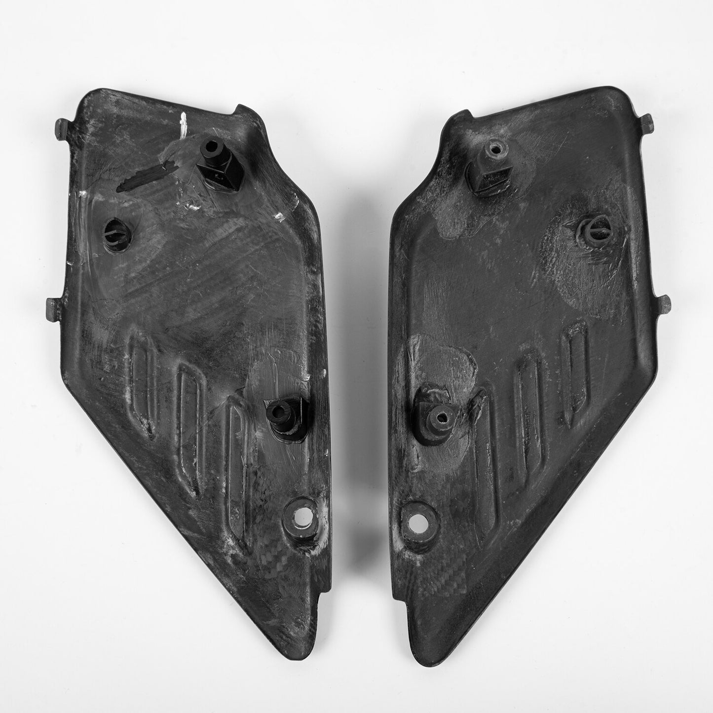 Wolfline Motorcycle Accessories Front Frame Side Cover For Kawasaki Z650RS 2022 2023 Real Carbon Fiber Cowl Panel Trim Body Fairings