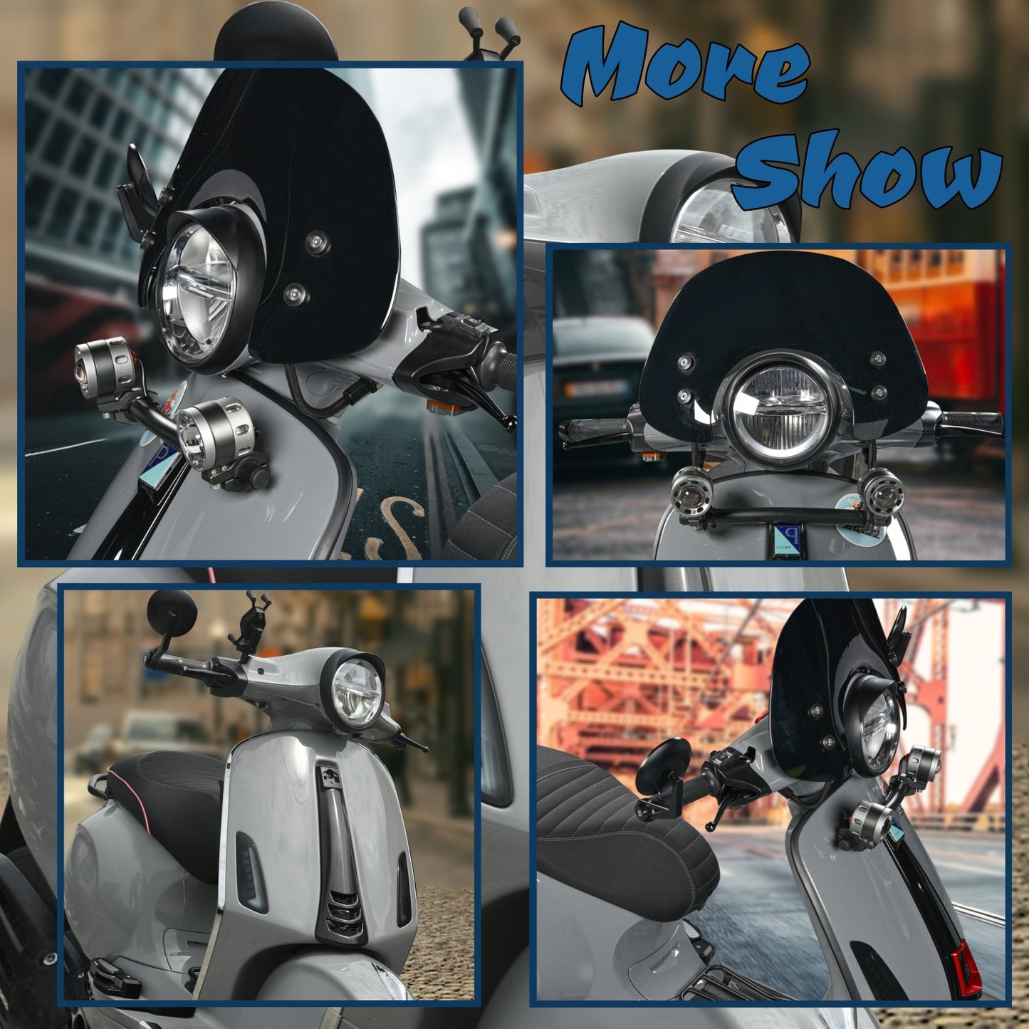Motorcycle Accessories Headlight Ring Trim Cover Protector Shell For Vespa Primavera 50 125 150 2014-2023 Headlamp Decorative