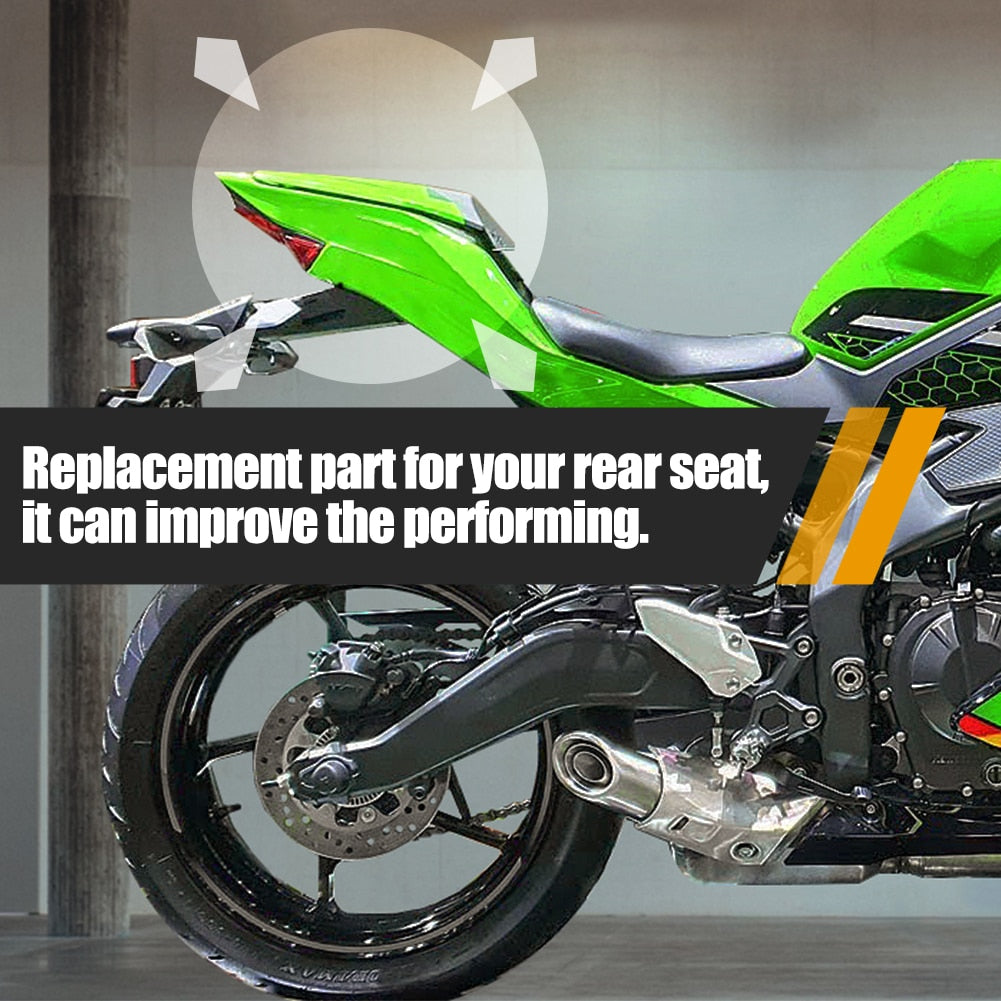 Motorcycle Carbon Fiber Rear Seat Cover Cowl Fairing Passenger Pillion For Kawasaki ZX-25R ZX 25R 2020 2021 ZX25R Accessories