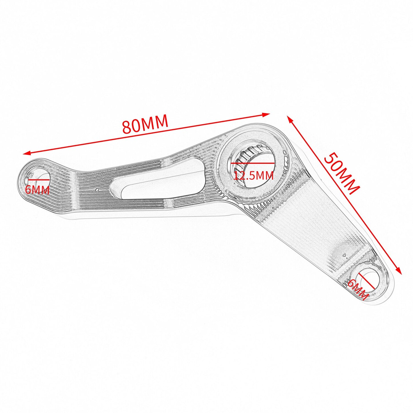 Wolfline Motorcycle Change Rod Shaft Bracket Stabilizer Holder Shift Holder Support Kit For Yamaha YZF-R7 2021 2022 2023 Accessories