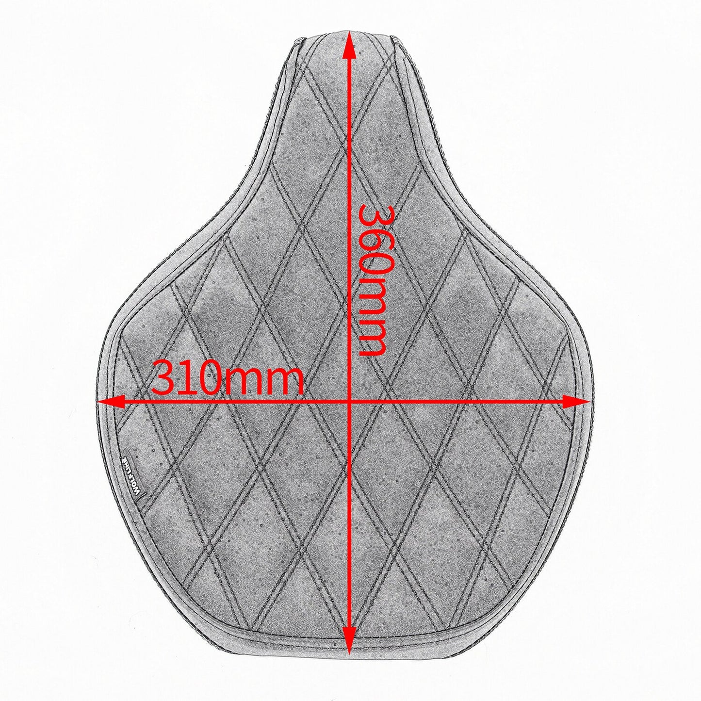 Wolfline Front Driver Solo Seat Cover For Triumph Bobber 2017 2018 2019 2020 2021 2022 2023 Thicken Cushion Vintage Motorcycle Pillion Seat
