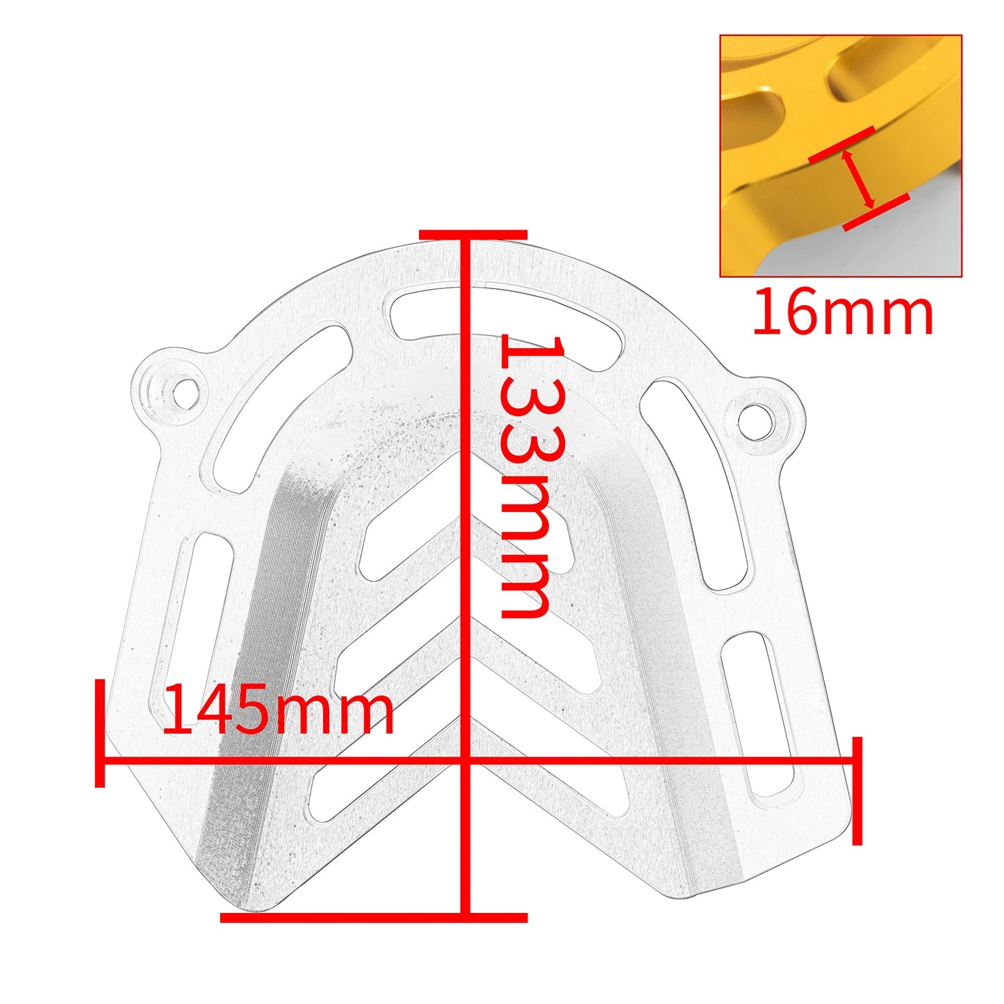 Wolfline Motorcycle Front Sprocket Chain Cover Guard Protector For Kawasaki Z650RS 2022 2023 Aluminum Accessories