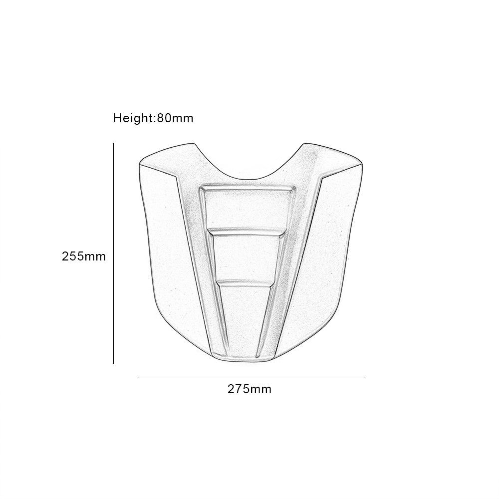 Wolfline Motorcycle Rear Tail Solo Seat Cover Cowl Passenger Hump for 2016 2017 2018 2019 2020 2021 Yamaha MT10 FZ10 MT FZ 10 MT-10 Part