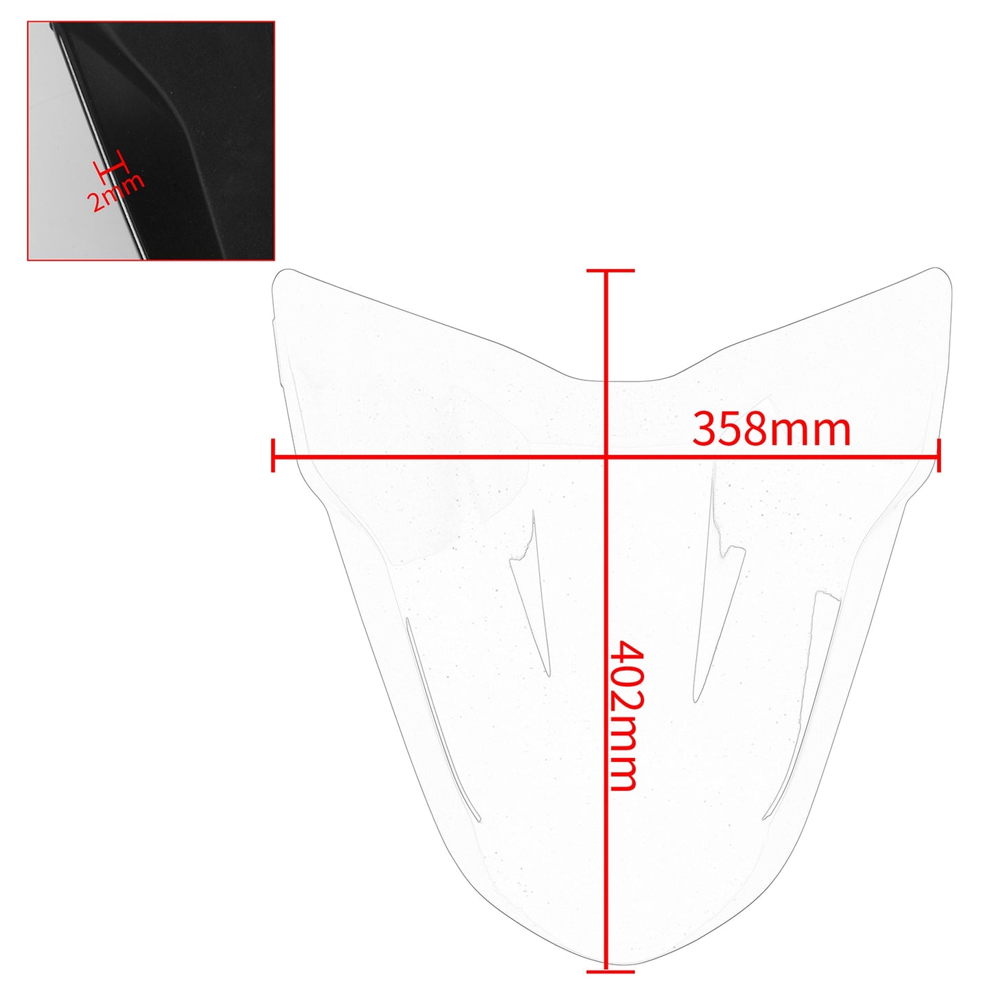 Motorcycle Seat Cover Rear Passenger Cowl Hump Fairing Pillion Solo For DUCATI Supersport 939 950 Super Sport S All year Seal
