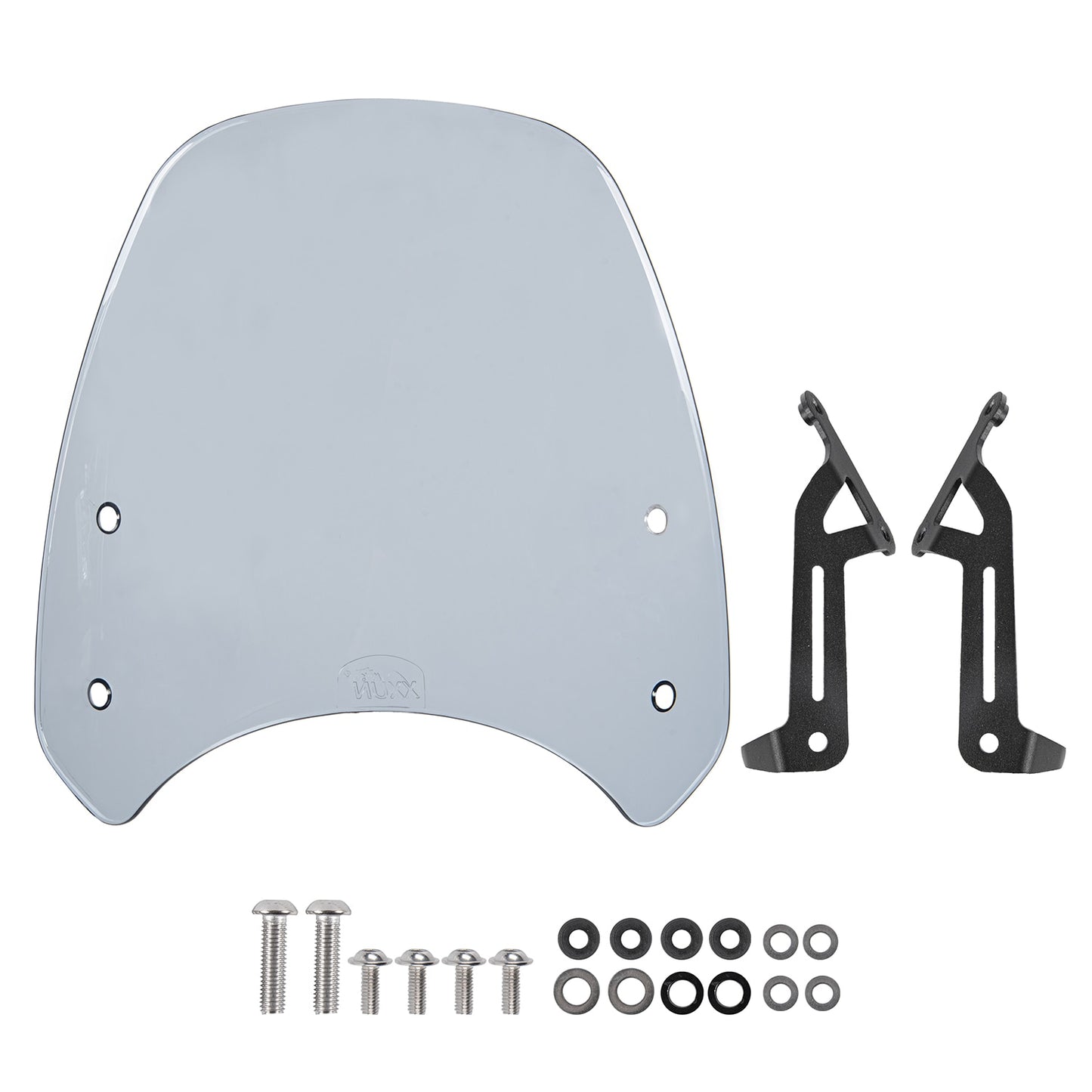 Motorcycle Windscreen Windshield Air Flow Deflector Visor for Triumph Street Twin 900 2019-2022 2021 With Bracket Wind Shield