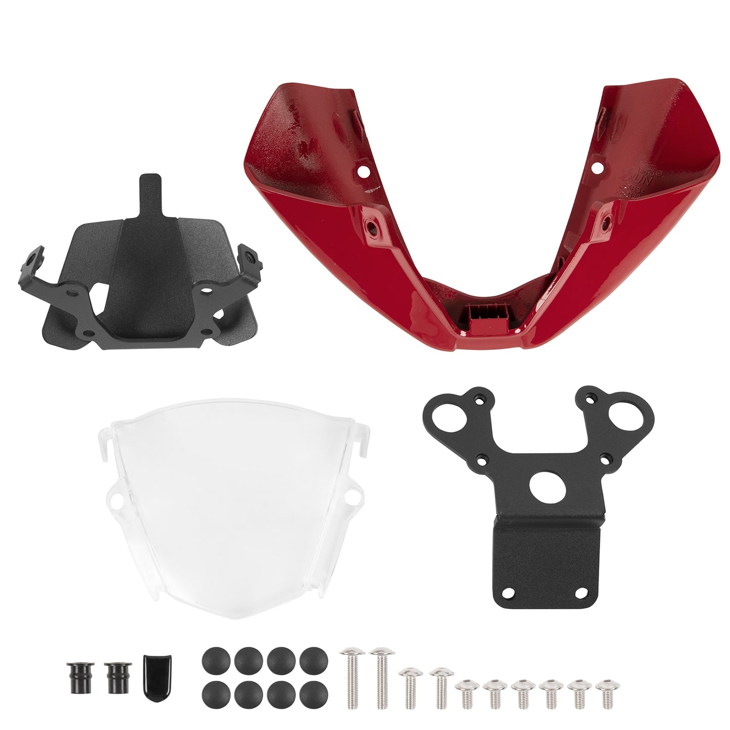 Motorcycle Windscreen Windshield Wind Air Flow Deflector Visor For Ducati Monster 937 950 2021 2022 Bracket Fairing Accessories