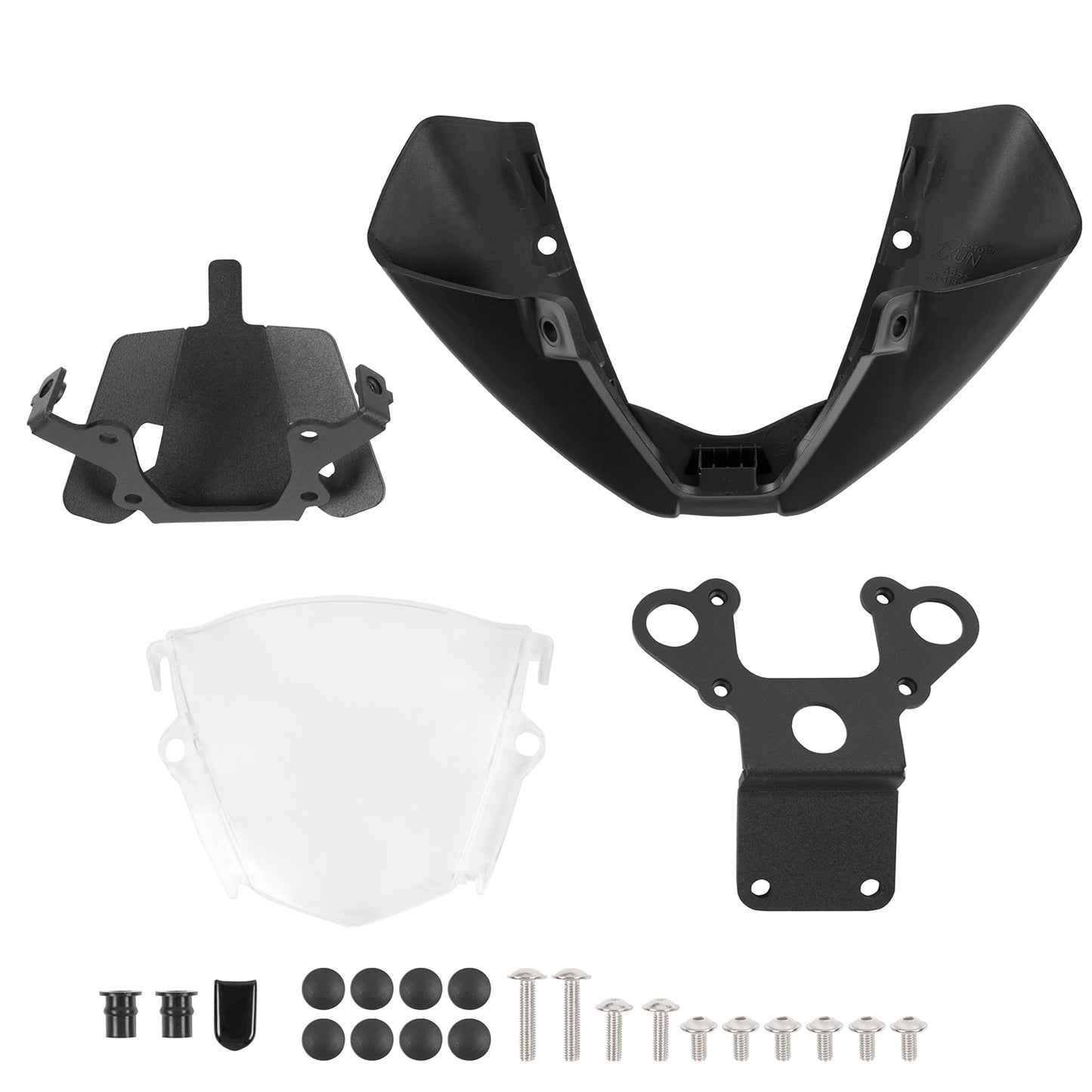 Motorcycle Windscreen Windshield Wind Air Flow Deflector Visor For Ducati Monster 937 950 2021 2022 Bracket Fairing Accessories