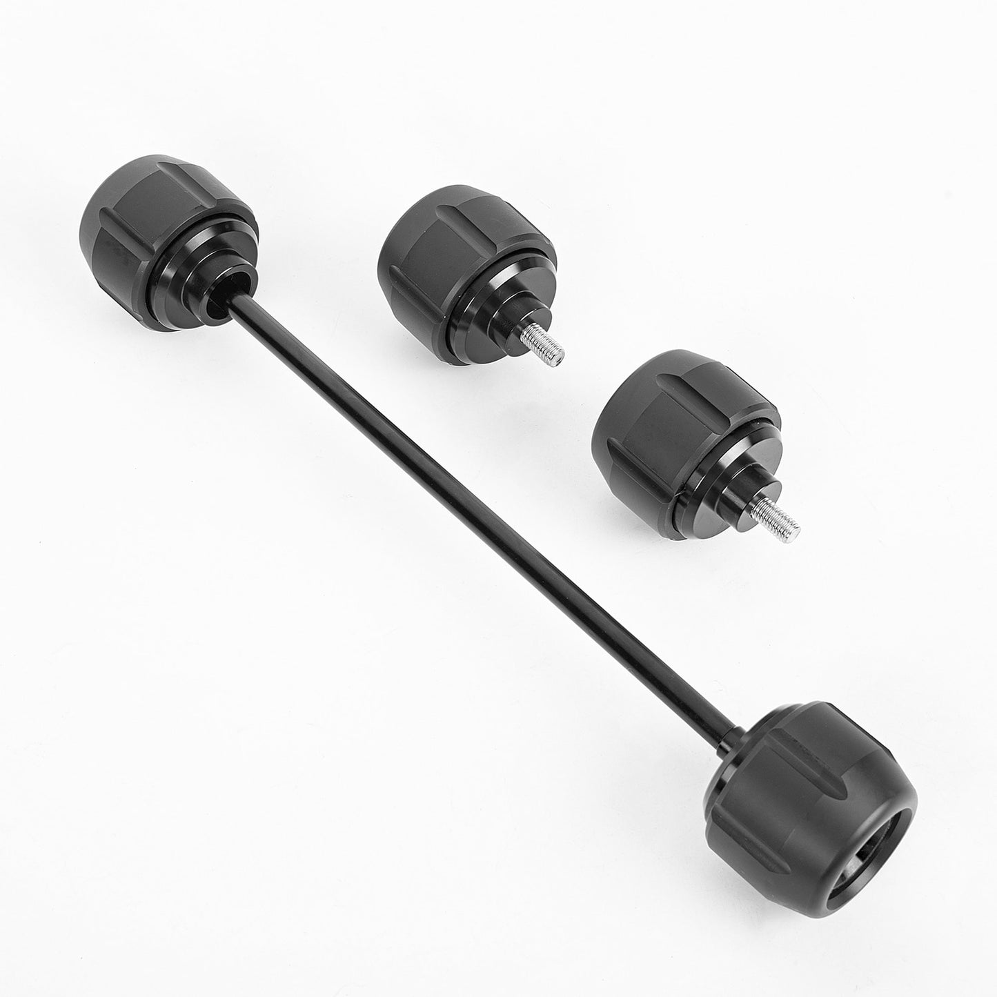 Wolfline RC390 Front Rear Wheel Protector Axle Fork Slider Crash Pads For KTM RC 390 2022 2023 Motorcycle Accessories