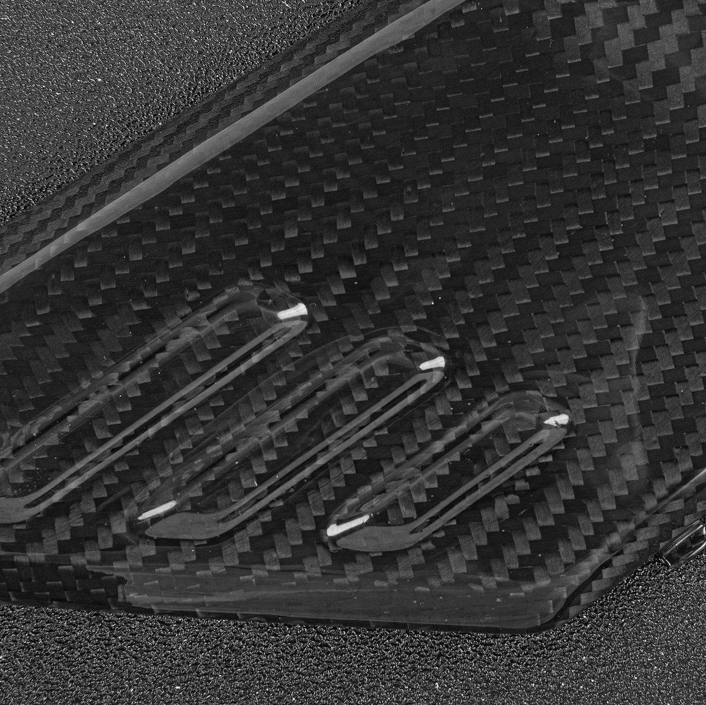 Wolfline Motorcycle Accessories Front Frame Side Cover For Kawasaki Z650RS 2022 2023 Real Carbon Fiber Cowl Panel Trim Body Fairings