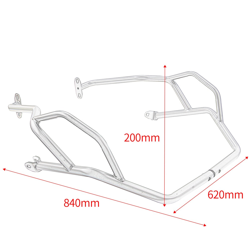 TRK502 TRK502X Engine Guard Highway Crash Bar For Benelli TRK 502 502X 2021 2022 2023 Motorcycle Frame Protection Bumper Parts