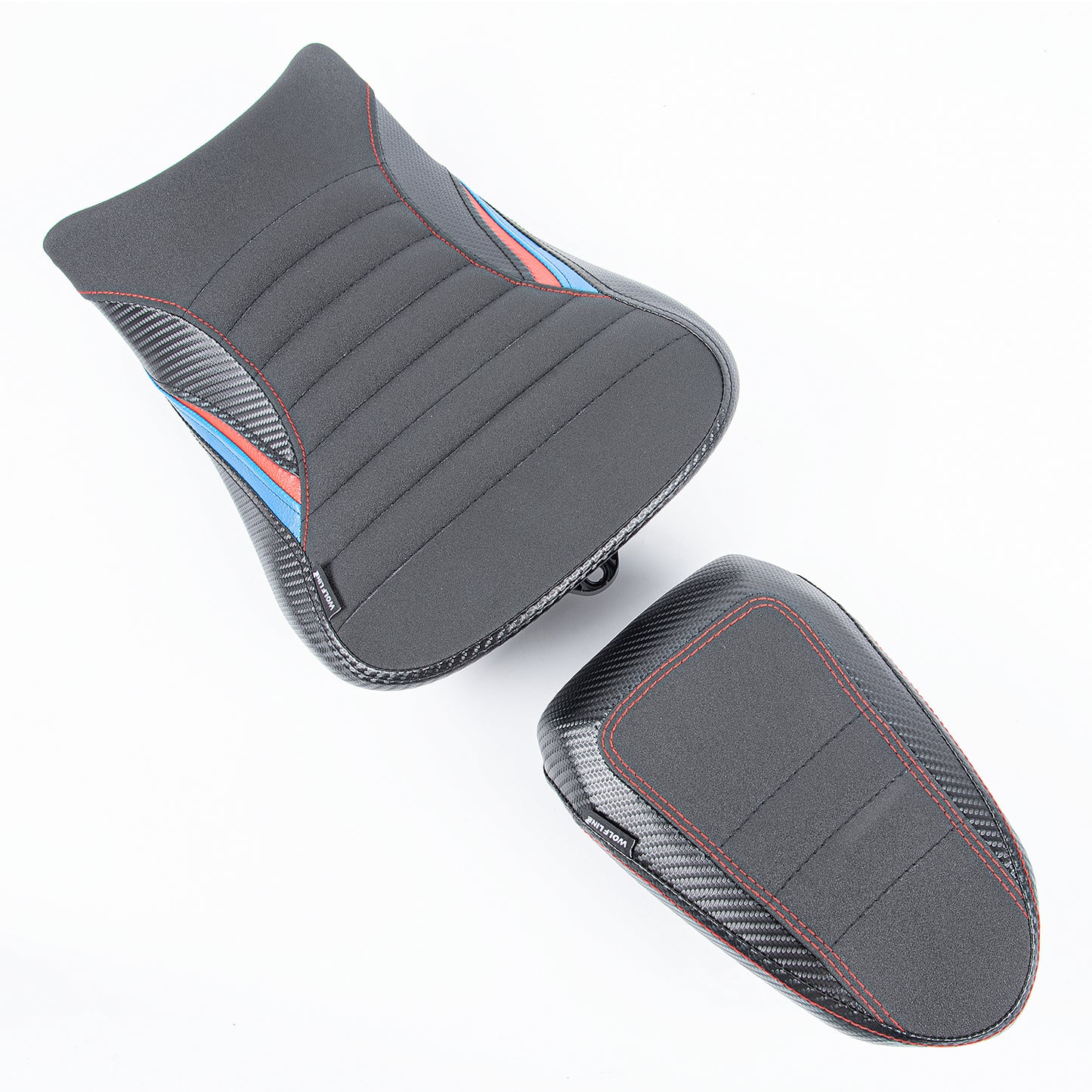 Motorcycle Front Driver Seat Cover For BMW S1000RR 2019-2023 S1000 S 1000 RR 2020 2021 2022 Rear Passenger Cushion Pillion Hump Cowl Fairing
