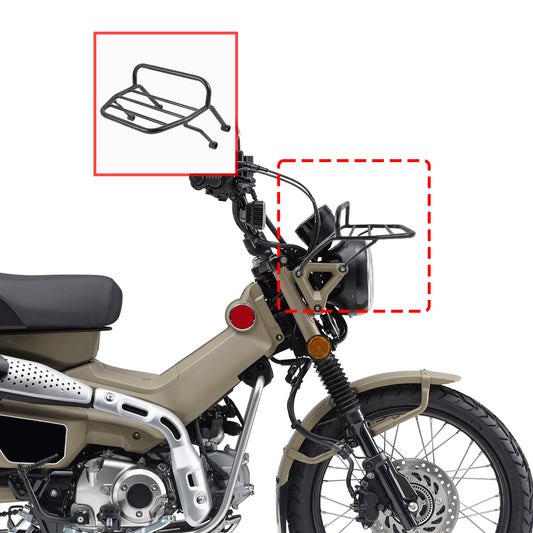 Wolfline CT125 Front Driver Shelf Luggage Rack for Honda Hunter Cub CT 125 2020 2021 2022 2023 Motorcycle Bracket Accessories