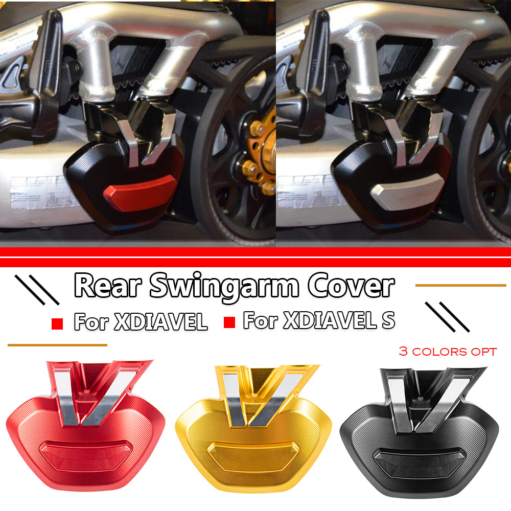 Wolfline XDIAVEL Motorcycle Aluminum Rear Swingarm Cover For Ducati XDIAVEL S 2016-2023 Decorative Covers Accessories 2017 2018 2019 2020