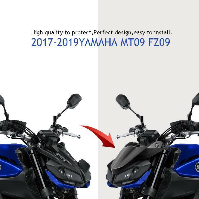 Wolfline For Yamaha MT-09 MT 09 MT FZ09 FZ-09 MT09 FZ09 2017-2020 Fly Screen Windscreen Beak Cowl Protector