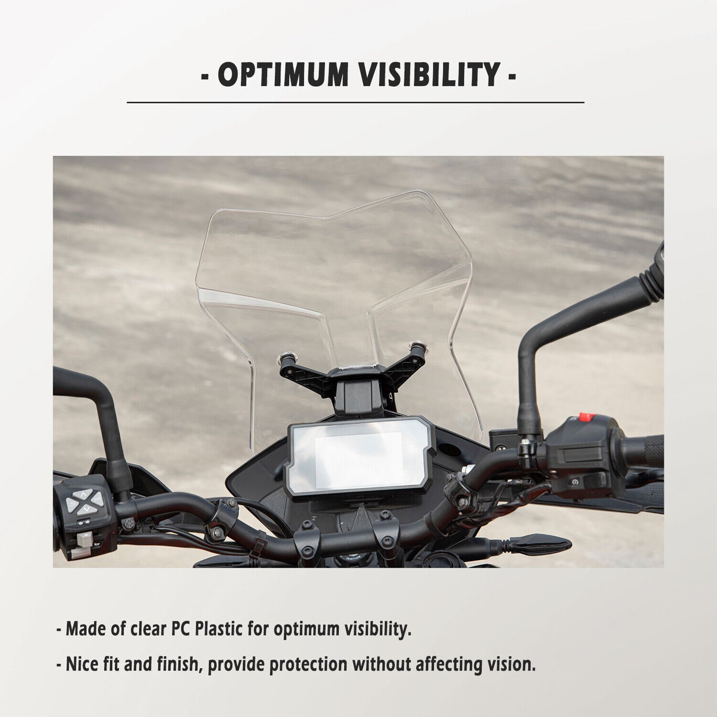 Windscreen Windshield Deflector Extend for KTM 390 790 890 ADV R SW 2019-2023 2020 2021 2022