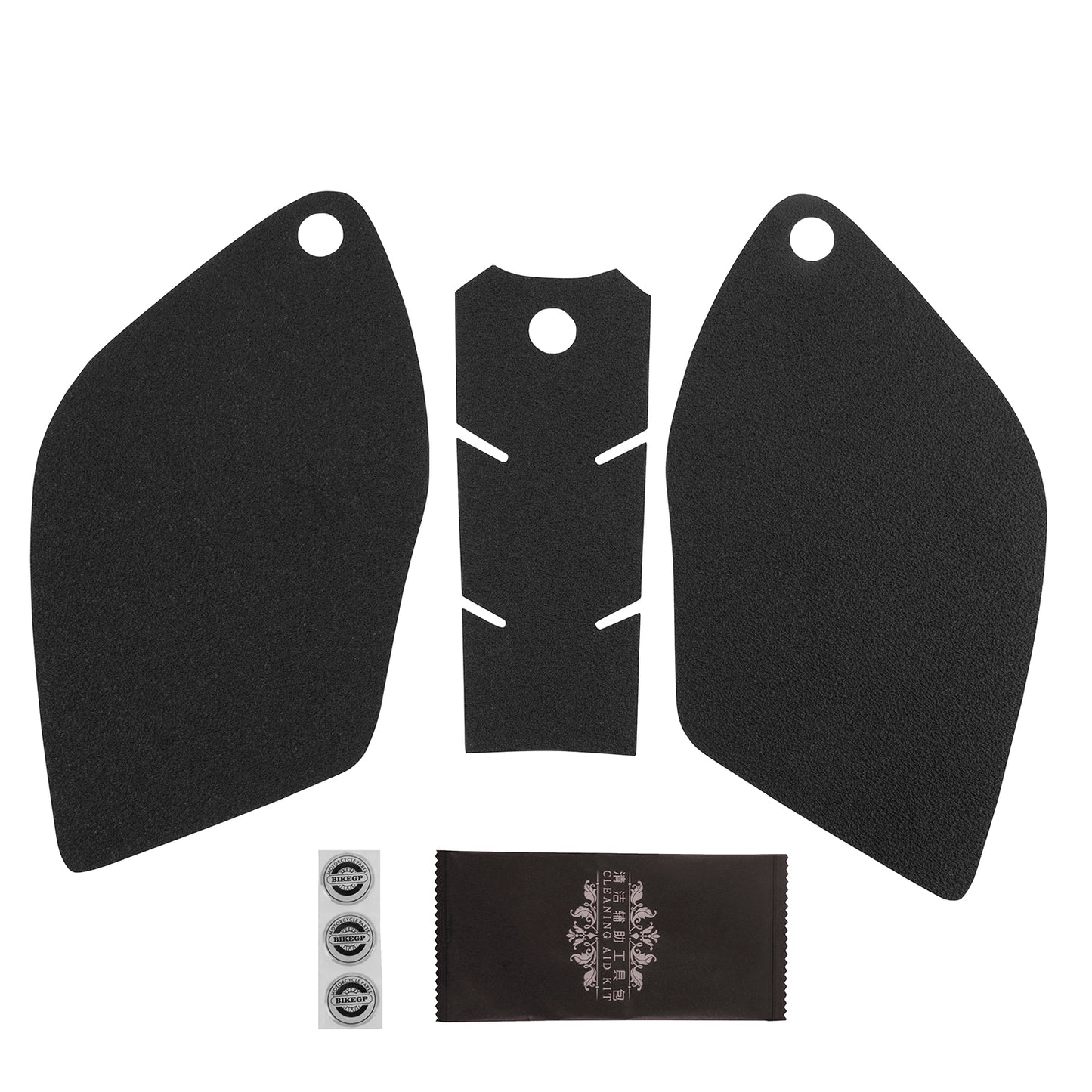 Wolfline Motorcycle Accessories Anti Slip Tank Pad Stickers Side Gas Tank Pad Knee Grip Decals Protection For COLOVE 500F 400F