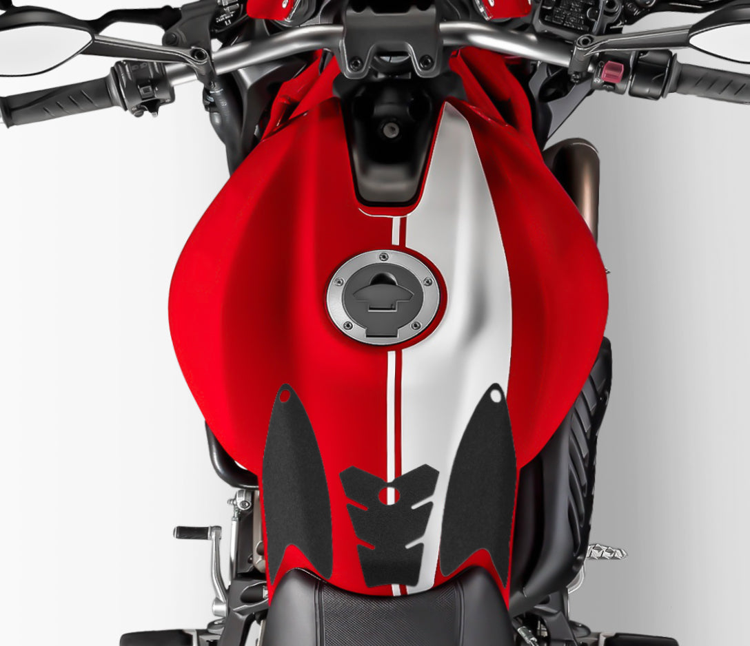 Wolfline Motorcycle Accessories Anti Slip Tank Pad Stickers Side Gas Tank Pad Knee Grip Decals Protection For Ducati Monster 821 Monster821 2015 2016 2017 2018 2019 2020