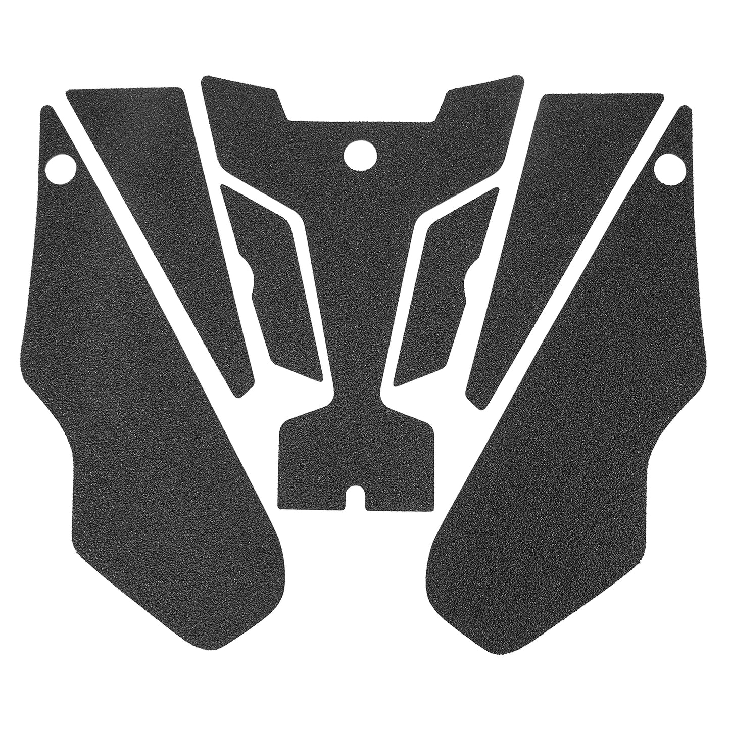 Wolfline Motorcycle Fuel Tank Protection Stickers Moto Anti Slip Rubber Fuel Gas Tank Pad Side Knee Decals For Zongshen Cyclone RC401 2022 Model