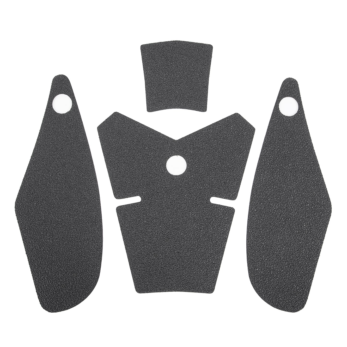 Wolfline Motorcycle Fuel Tank Protection Stickers Moto Anti Slip Rubber Fuel Gas Tank Pad Side Knee Decals For HaoJue DR250 DR300 2021 2022
