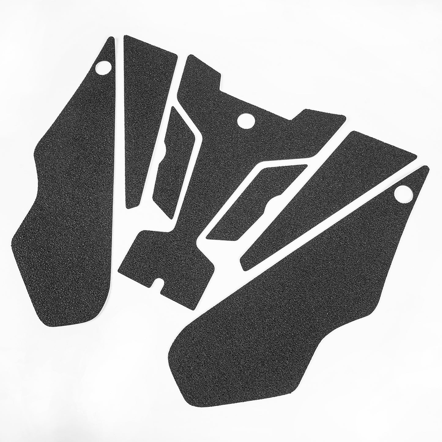 Wolfline Motorcycle Fuel Tank Protection Stickers Moto Anti Slip Rubber Fuel Gas Tank Pad Side Knee Decals For Zongshen Cyclone RC401 2022 Model