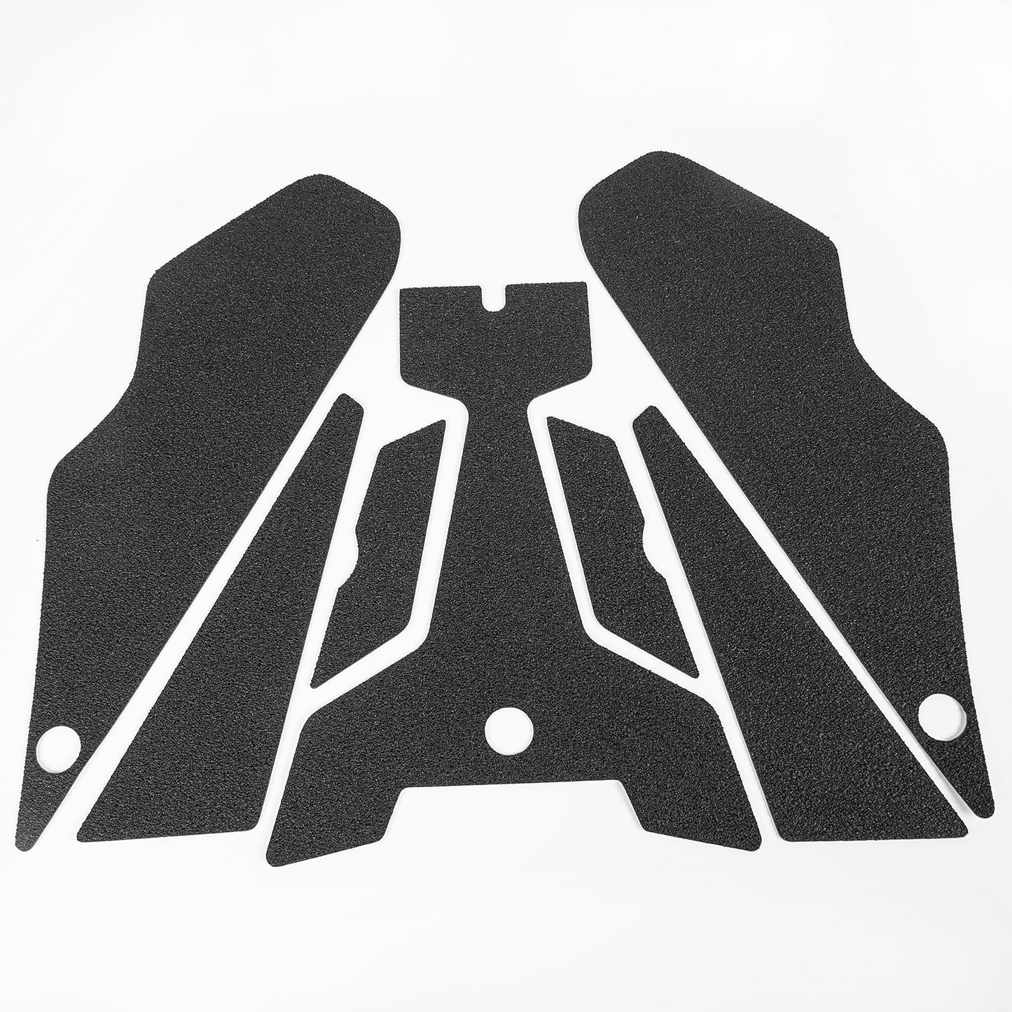 Wolfline Motorcycle Fuel Tank Protection Stickers Moto Anti Slip Rubber Fuel Gas Tank Pad Side Knee Decals For Zongshen Cyclone RC401 2022 Model