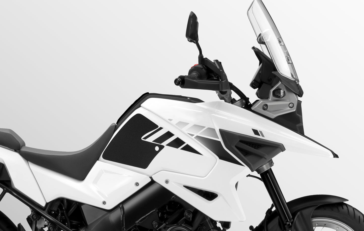 Wolfline Motorcycle Accessories Anti Slip Tank Pad Stickers Side Gas Tank Pad Knee Grip Decals Protection For Suzuki V-STROM DL1050 XT 2020 2021 2022