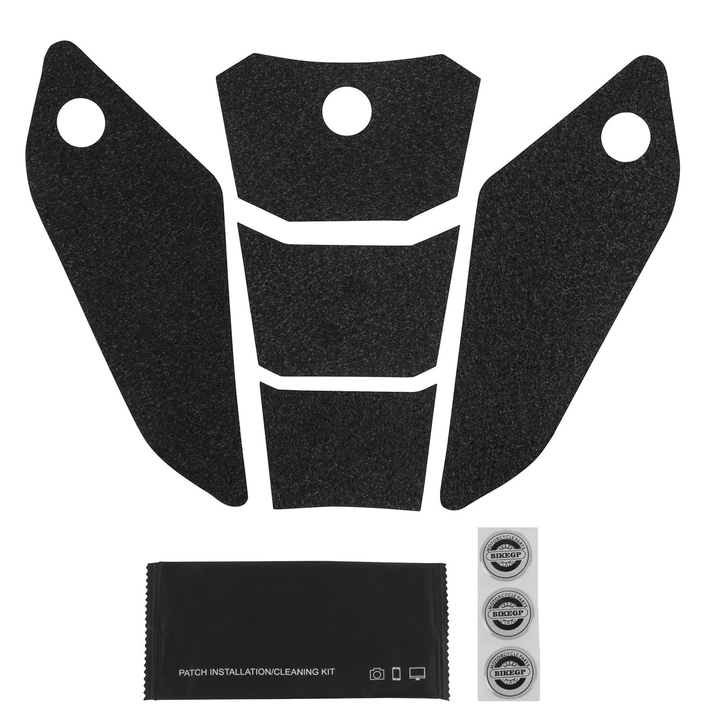 Wolfline Motorcycle Anti Slip Tank Pad Stickers Side Gas Tank Pad Knee Grip Decals Protection For CFMOTO 700 CL-X CLX 2021 2022