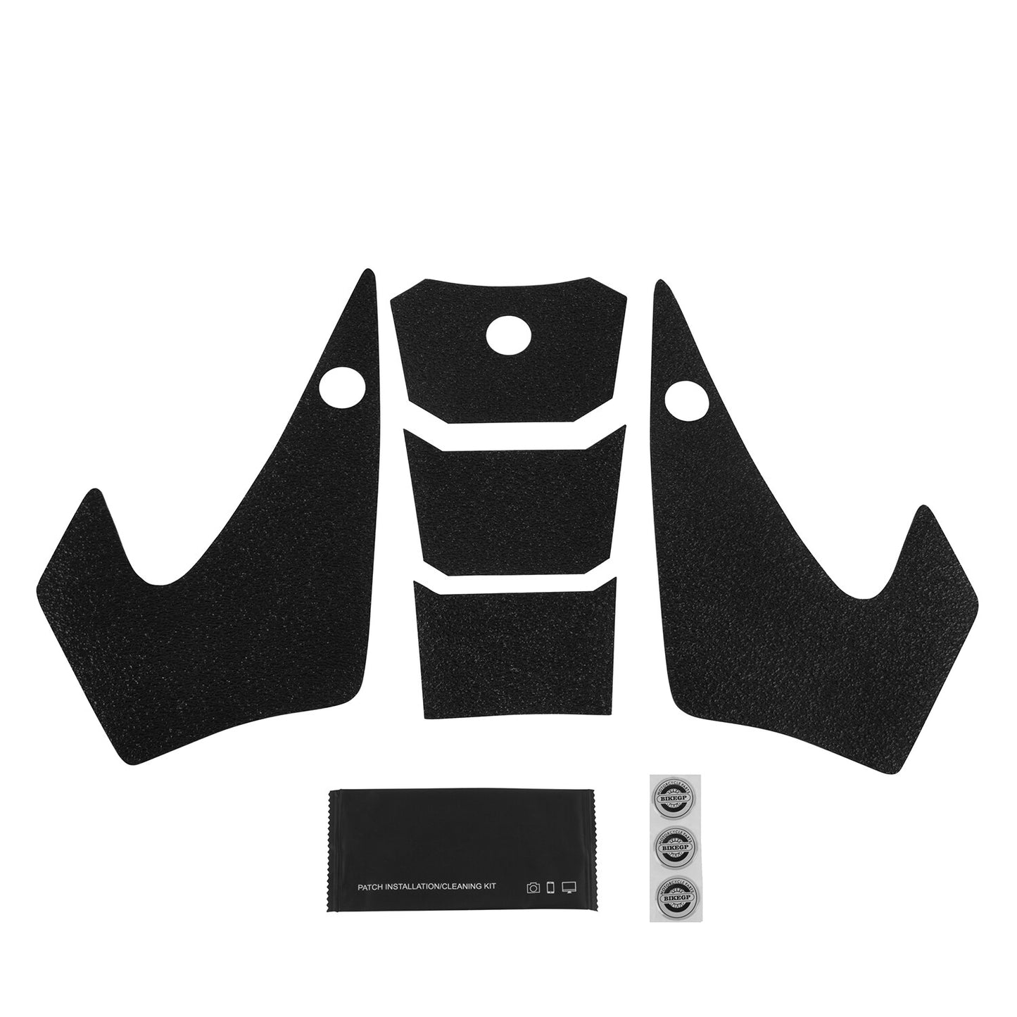 Wolfline Motorcycle Anti Slip Tank Pad Stickers Side Gas Tank Pad Knee Grip Decals Protection For Yamaha MT07 MT 07 2014 2015 2016 2017 2018 2019 2020