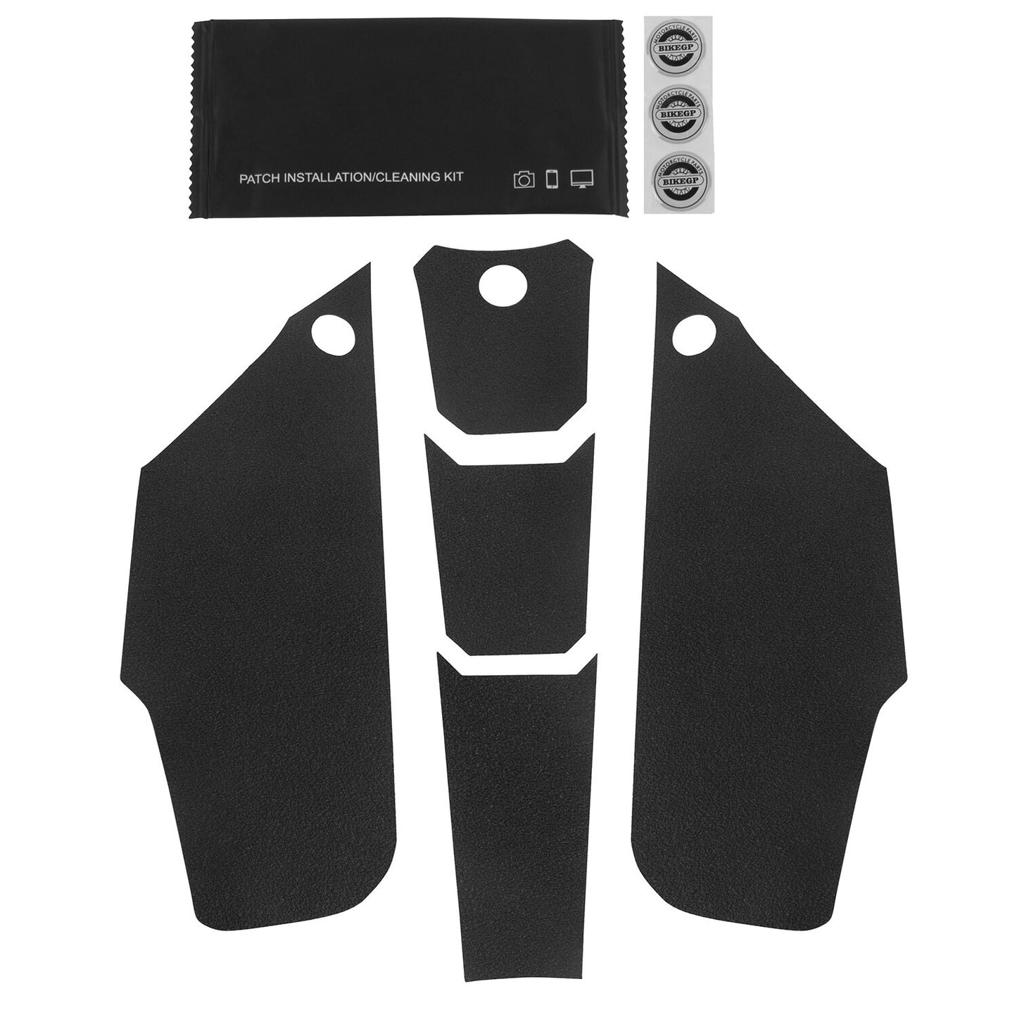 Wolfline Motorcycle Anti Slip Tank Pad Stickers Side Gas Tank Pad Knee Grip Decals Protection For COLOVE 321RR 321 RR 2021 2022