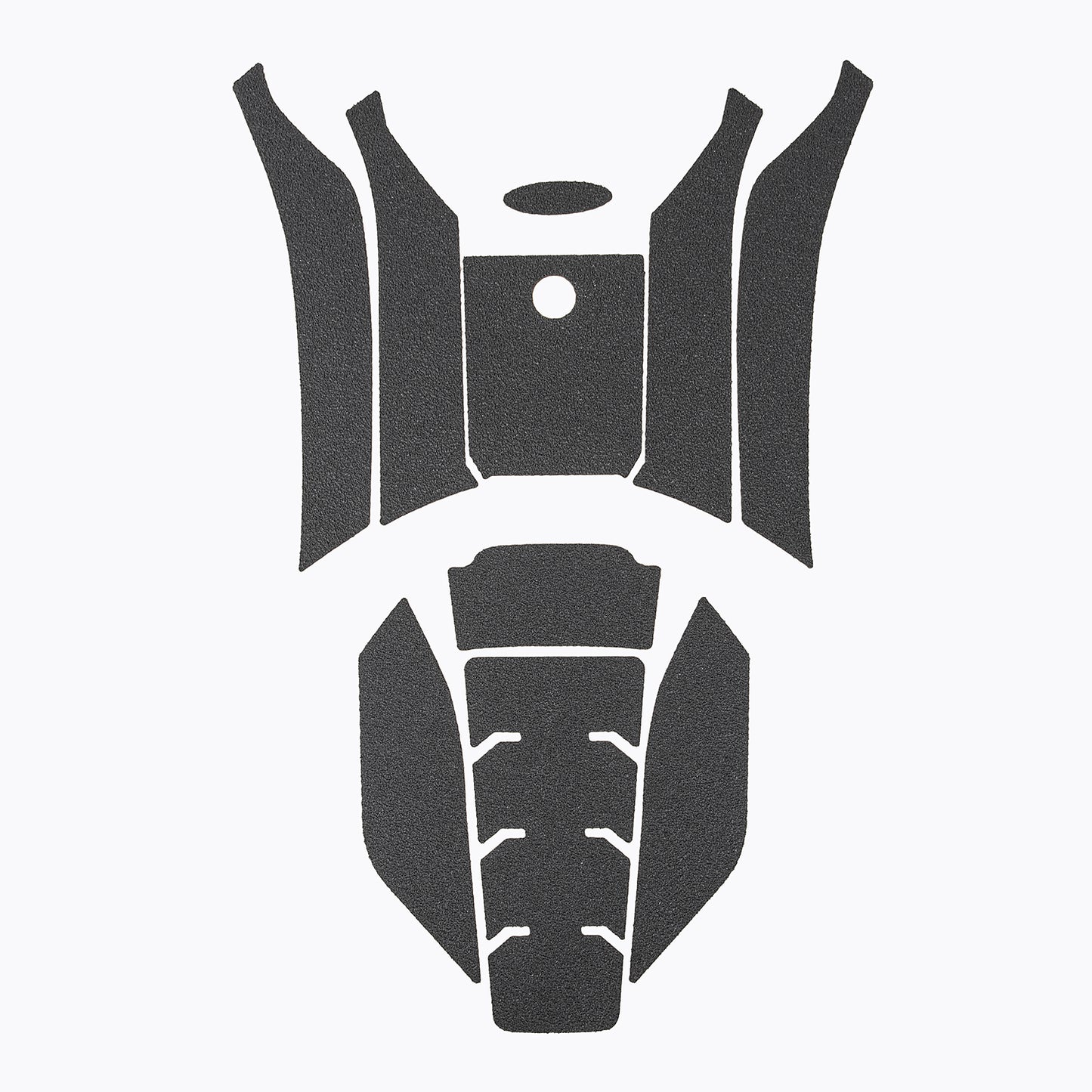 Wolfline Motorcycle Fuel Tank Protection Stickers Moto Anti Slip Rubber Fuel Gas Tank Pad Side Knee Decals For Honda Forza 750 2021 2022