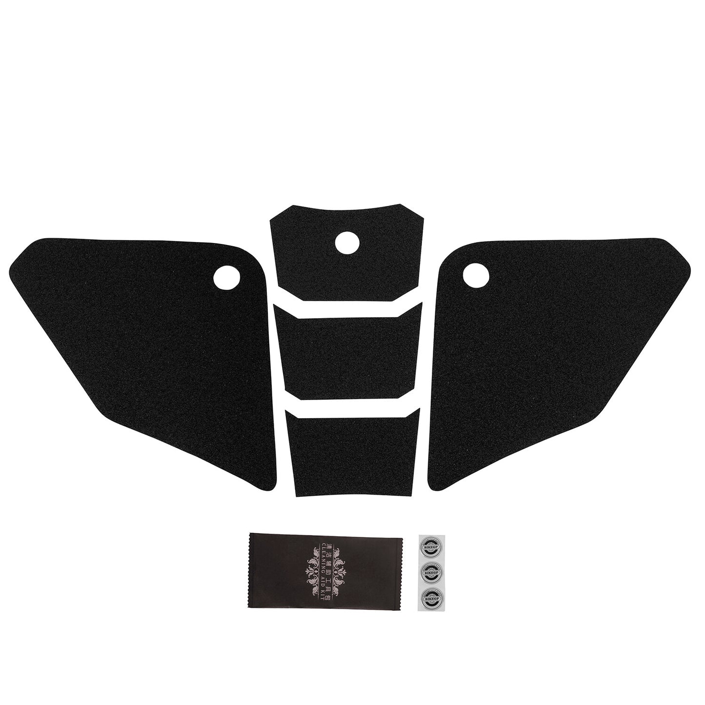 Wolfline Motorcycle Anti Slip Tank Pad Stickers Side Gas Tank Pad Knee Grip Decals Protection For Suzuki V-Strom650 DL650 DL 650