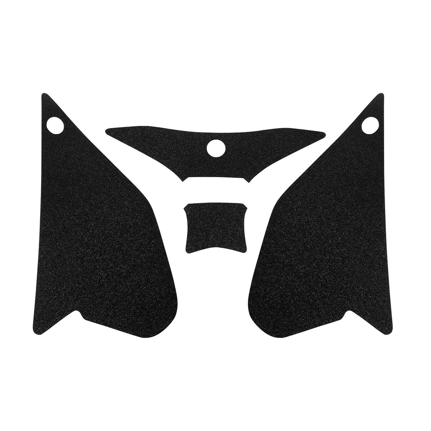 Wolfline Motorcycle Anti Slip Tank Pad Stickers Side Gas Tank Pad Knee Grip Decals Protection For CFMOTO 400GT 650GT 400 650 GT