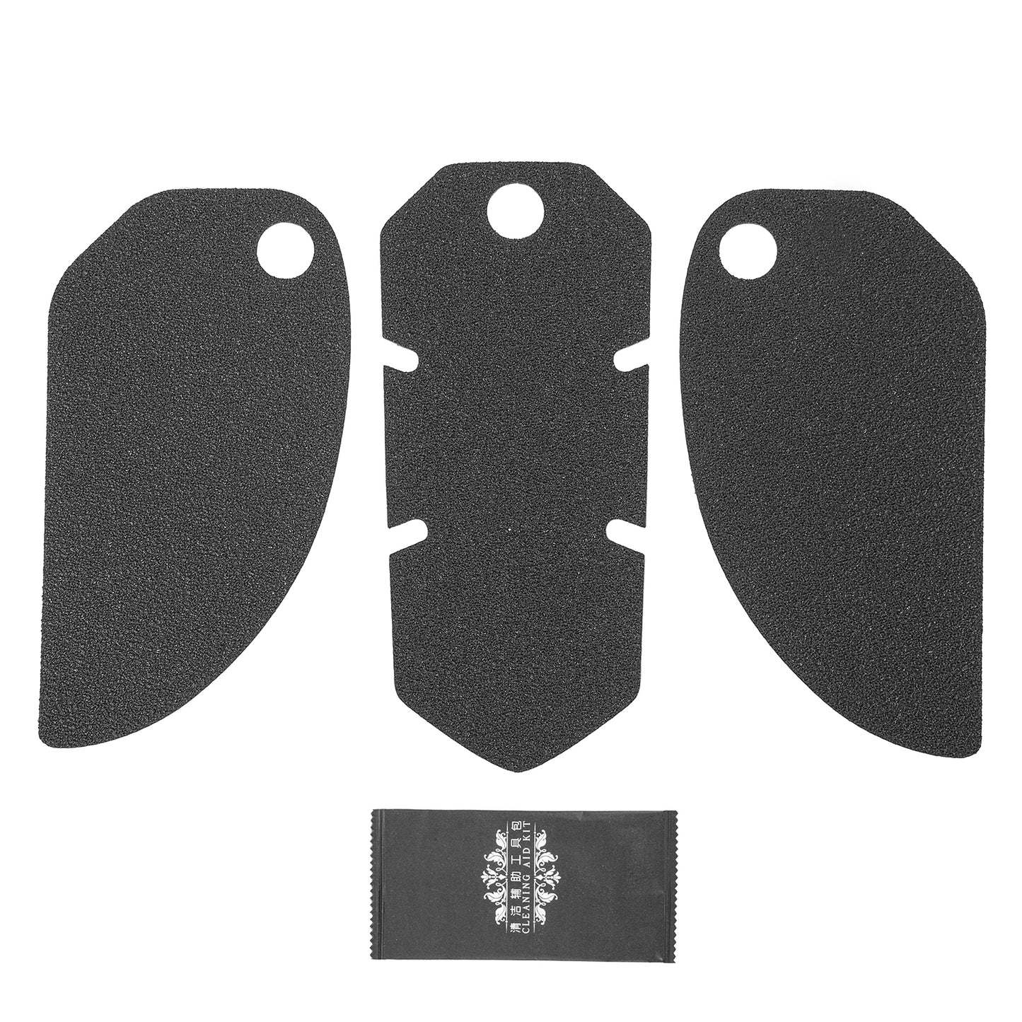 Wolfline Motorcycle Fuel Tank Protection Stickers Moto Anti Slip Rubber Fuel Gas Tank Pad Side Knee Decals For Cyclone RE3 (400) 2021 2022