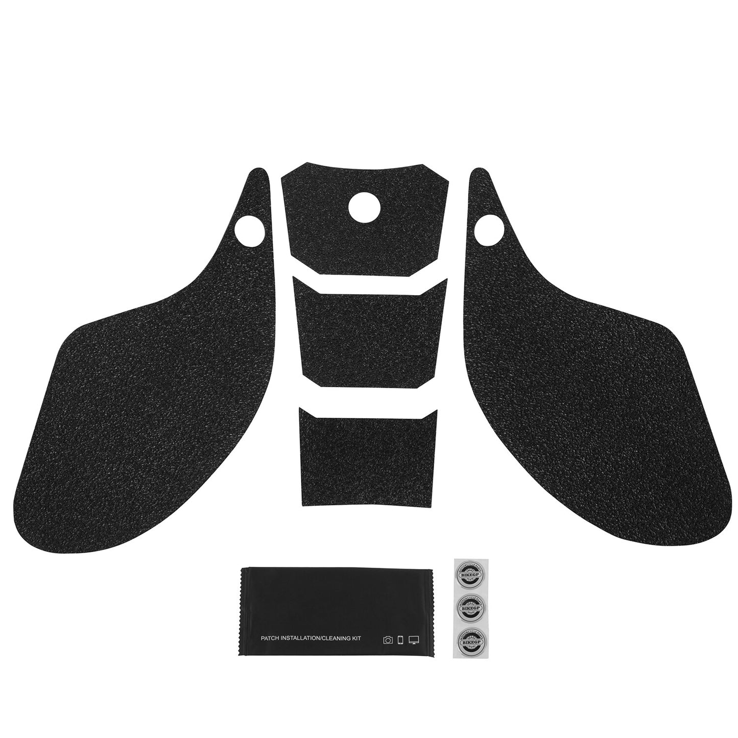 Wolfline Motorcycle Anti Slip Tank Pad Stickers Side Gas Tank Pad Knee Grip Decals Protection For Kawasaki Ninja300 Ninja 300 2013 2014 2015 2016 2017 2018 2019 2020 2021