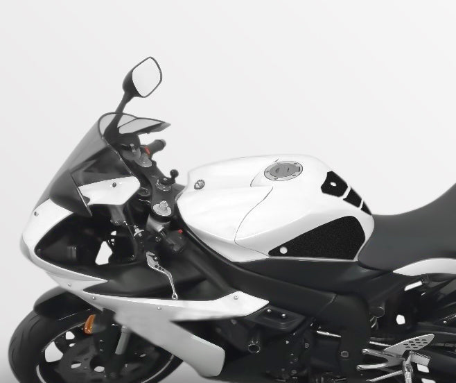 Wolfline Motorcycle Anti Slip Tank Pad Stickers Side Gas Tank Pad Knee Grip Decals Protection For Yamaha R1 2004 2005 2006